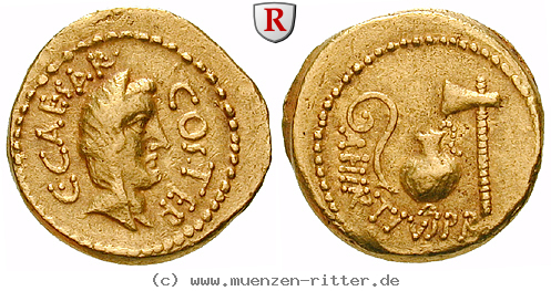 Klicken Sie auf das Bild um es auf Ihrem Rechner zu speichern caius-iulius-caesar-aureus/34164.jpg