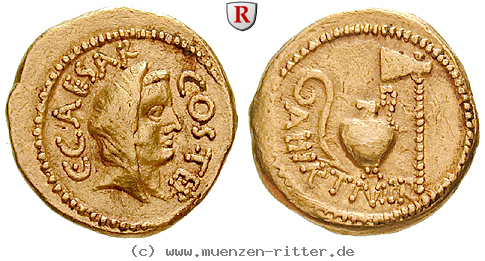 Klicken Sie auf das Bild um es auf Ihrem Rechner zu speichern caius-iulius-caesar-aureus/46453.jpg