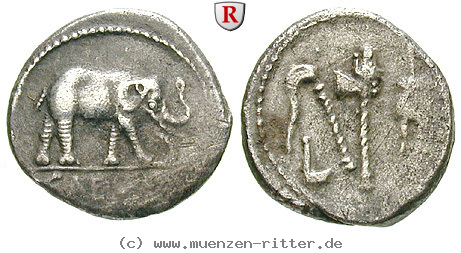 Klicken Sie auf das Bild um es auf Ihrem Rechner zu speichern caius-iulius-caesar-denar/67381.jpg