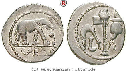 Klicken Sie auf das Bild um es auf Ihrem Rechner zu speichern caius-iulius-caesar-denar/77387.jpg