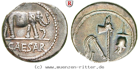Klicken Sie auf das Bild um es auf Ihrem Rechner zu speichern caius-iulius-caesar-denar/83500.jpg
