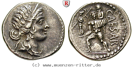 Klicken Sie auf das Bild um es auf Ihrem Rechner zu speichern caius-iulius-caesar-denar/91826.jpg