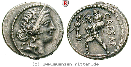 Klicken Sie auf das Bild um es auf Ihrem Rechner zu speichern caius-iulius-caesar-denar/erom6080.jpg