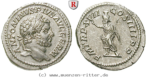 Klicken Sie auf das Bild um es auf Ihrem Rechner zu speichern caracalla-denar/67411.jpg