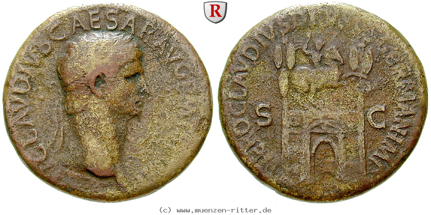 Klicken Sie auf das Bild um es auf Ihrem Rechner zu speichern claudius-i-sesterz/47329.jpg