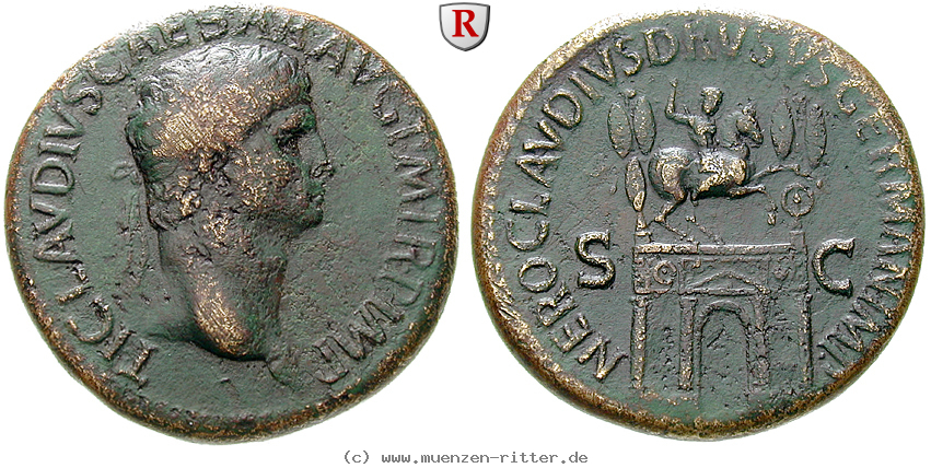 Klicken Sie auf das Bild um es auf Ihrem Rechner zu speichern claudius-i-sesterz/63200.jpg