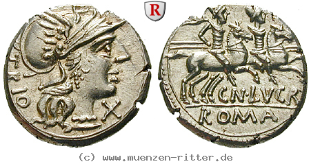 Klicken Sie auf das Bild um es auf Ihrem Rechner zu speichern cn-lucretius-trio-denar/92501.jpg