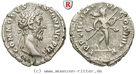 Klicken Sie auf das Bild um es auf Ihrem Rechner zu speichern commodus-denar/33923.jpg