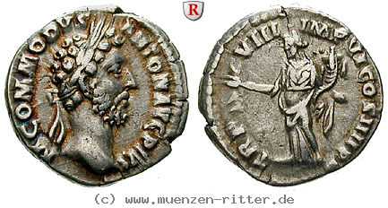 Klicken Sie auf das Bild um es auf Ihrem Rechner zu speichern commodus-denar/62132.jpg