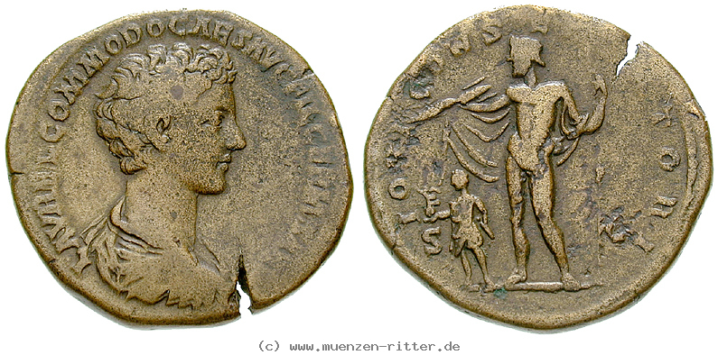 Klicken Sie auf das Bild um es auf Ihrem Rechner zu speichern commodus-sesterz/48987.jpg