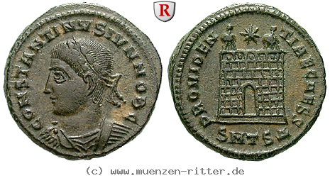 Klicken Sie auf das Bild um es auf Ihrem Rechner zu speichern constantinus-ii--caesar-follis/101018.jpg