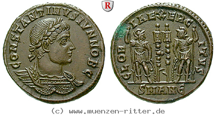 Klicken Sie auf das Bild um es auf Ihrem Rechner zu speichern constantinus-ii--caesar-follis/31850.jpg