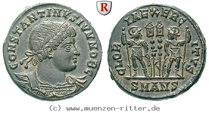 Klicken Sie auf das Bild um es auf Ihrem Rechner zu speichern constantinus-ii--caesar-follis/32495.jpg