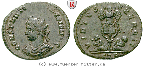 Klicken Sie auf das Bild um es auf Ihrem Rechner zu speichern constantinus-ii--caesar-follis/49245.jpg
