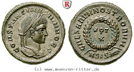 Klicken Sie auf das Bild um es auf Ihrem Rechner zu speichern constantinus-ii--caesar-follis/59244.jpg