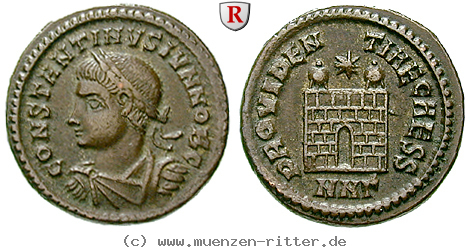 Klicken Sie auf das Bild um es auf Ihrem Rechner zu speichern constantinus-ii--caesar-follis/64238.jpg