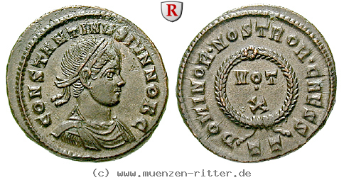 Klicken Sie auf das Bild um es auf Ihrem Rechner zu speichern constantinus-ii--caesar-follis/67474.jpg