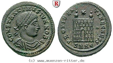Klicken Sie auf das Bild um es auf Ihrem Rechner zu speichern constantinus-ii--caesar-follis/93377.jpg