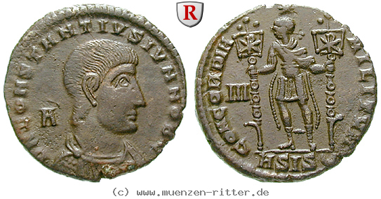 Klicken Sie auf das Bild um es auf Ihrem Rechner zu speichern constantius-gallus-caesar-follis/49261.jpg