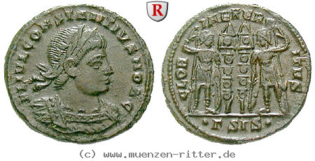 Klicken Sie auf das Bild um es auf Ihrem Rechner zu speichern constantius-ii--caesar-follis/29584.jpg