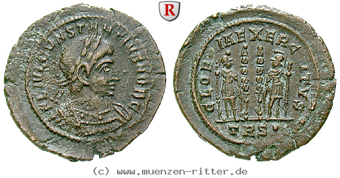 Klicken Sie auf das Bild um es auf Ihrem Rechner zu speichern constantius-ii--caesar-follis/39745.jpg