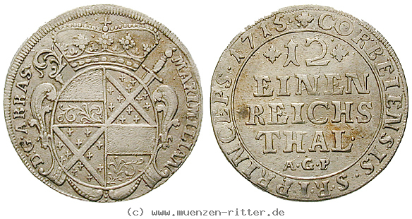 corvey-abtei-maximilian-von-horrich-1-12-taler/48233.jpg