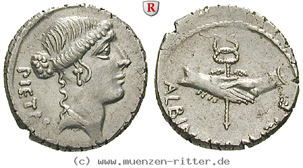 Klicken Sie auf das Bild um es auf Ihrem Rechner zu speichern d-iunius-brutus-albinus-denar/76549.jpg