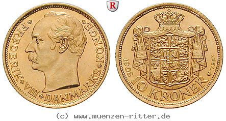 Klicken Sie auf das Bild um es auf Ihrem Rechner zu speichern daenemark-frederik-viii-10-kroner/13726.jpg
