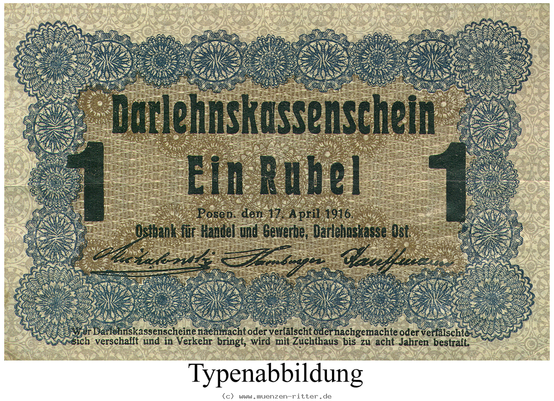 Klicken Sie auf das Bild um es auf Ihrem Rechner zu speichern darlehnskasse-ost-posen-1-rubel/rb459.jpg