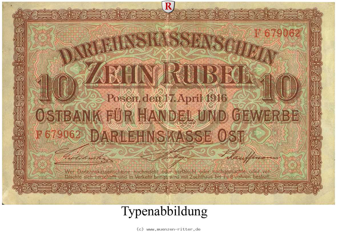 Klicken Sie auf das Bild um es auf Ihrem Rechner zu speichern darlehnskasse-ost-posen-10-rubel/rb461.jpg
