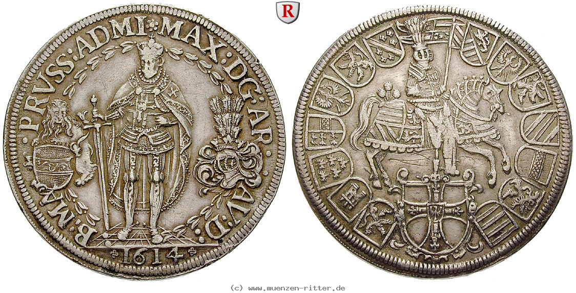 Klicken Sie auf das Bild um es auf Ihrem Rechner zu speichern deutscher-orden-maximilian-von-oesterreich-doppeltaler/51445.jpg