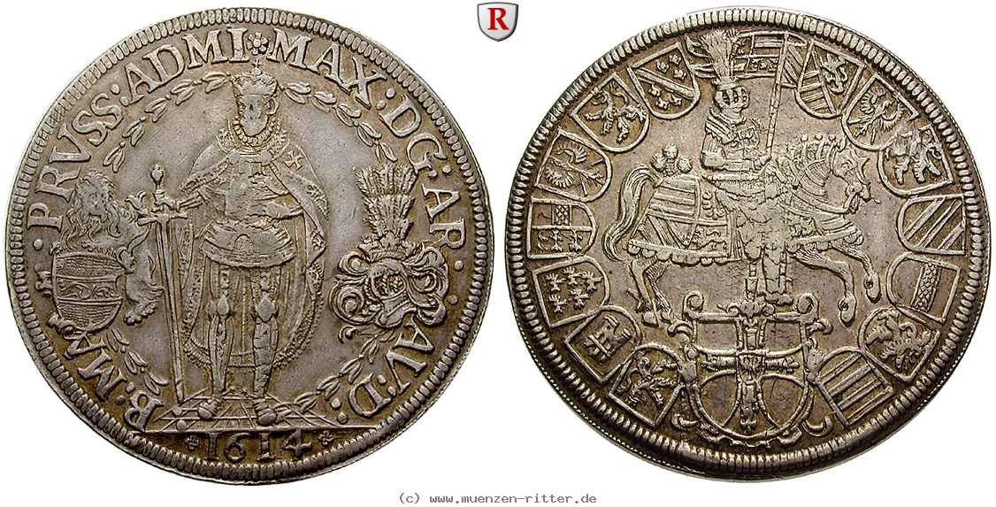 Klicken Sie auf das Bild um es auf Ihrem Rechner zu speichern deutscher-orden-maximilian-von-oesterreich-doppeltaler/61578.jpg