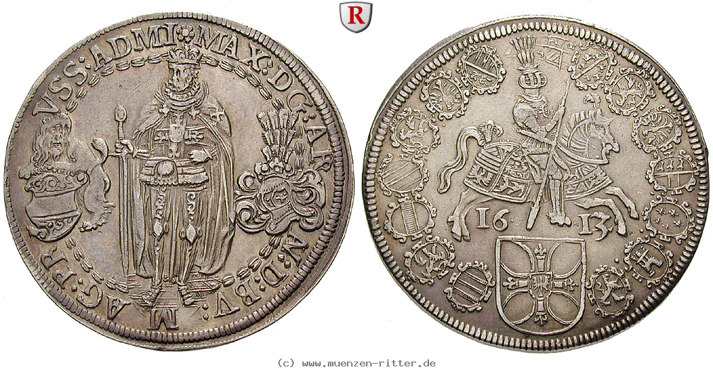 Klicken Sie auf das Bild um es auf Ihrem Rechner zu speichern deutscher-orden-maximilian-von-oesterreich-taler/82634.jpg
