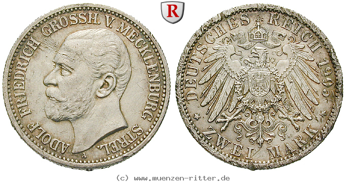 deutsches-kaiserreich-adolf-friedrich-v-2-mark/71187.jpg