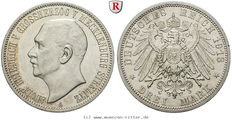 deutsches-kaiserreich-adolf-friedrich-v-3-mark/68179.jpg