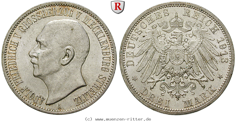 deutsches-kaiserreich-adolf-friedrich-v-3-mark/79817.jpg