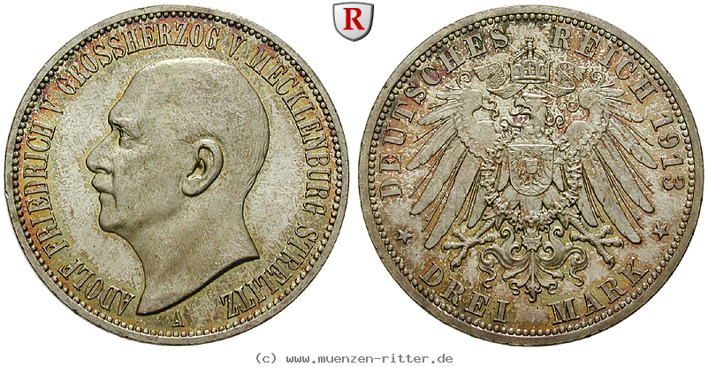 deutsches-kaiserreich-adolf-friedrich-v-3-mark/90476.jpg