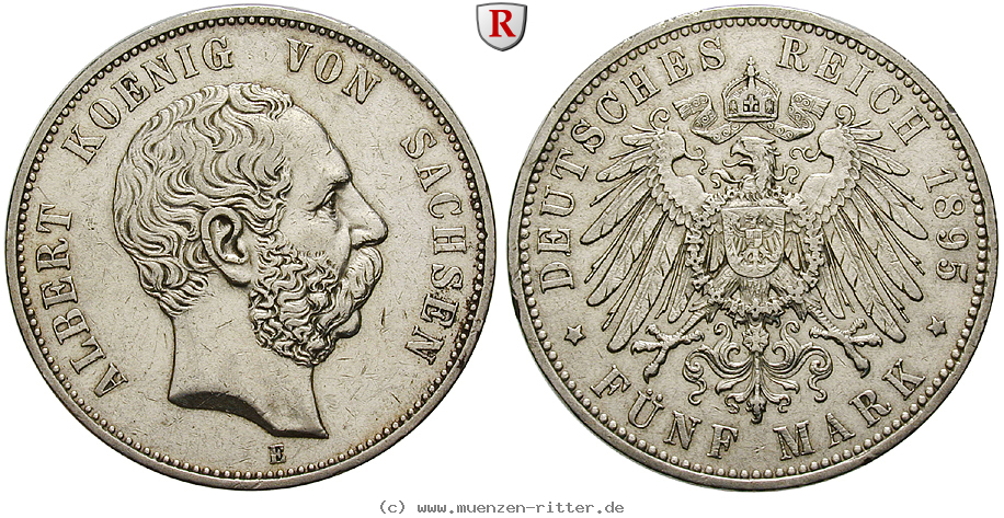 deutsches-kaiserreich-albert-5-mark/101619.jpg