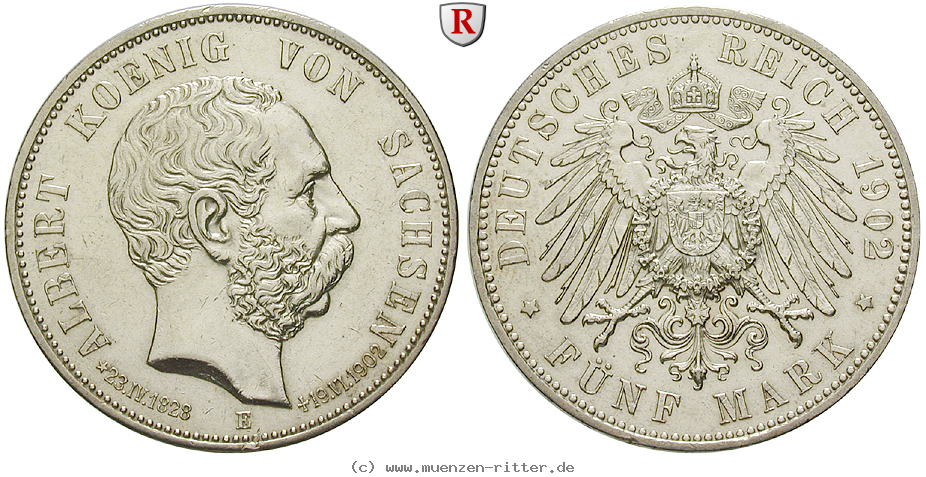 deutsches-kaiserreich-albert-5-mark/32069.jpg