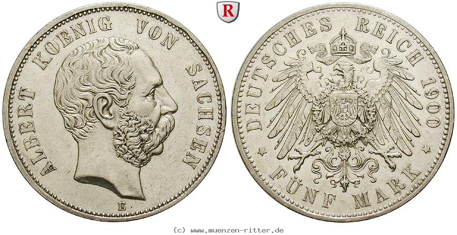deutsches-kaiserreich-albert-5-mark/53381.jpg