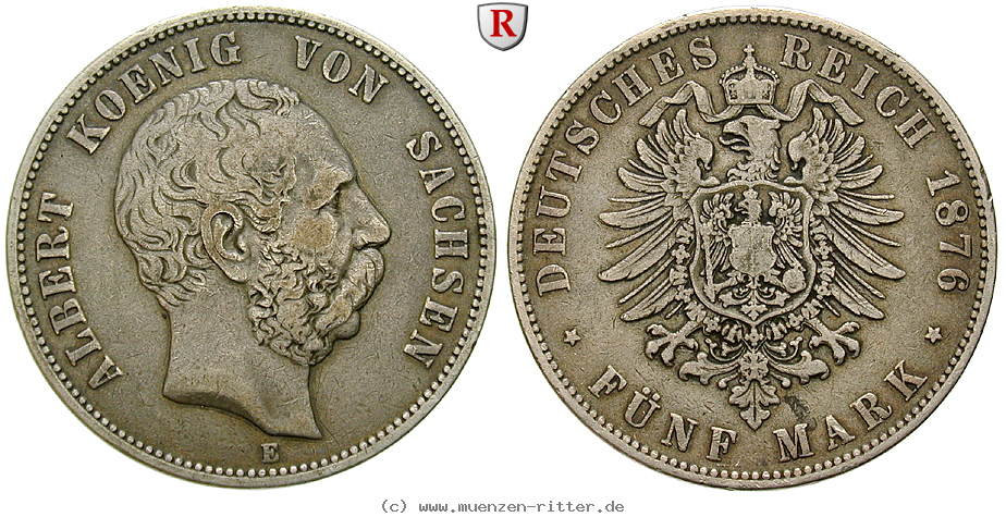 deutsches-kaiserreich-albert-5-mark/58677.jpg