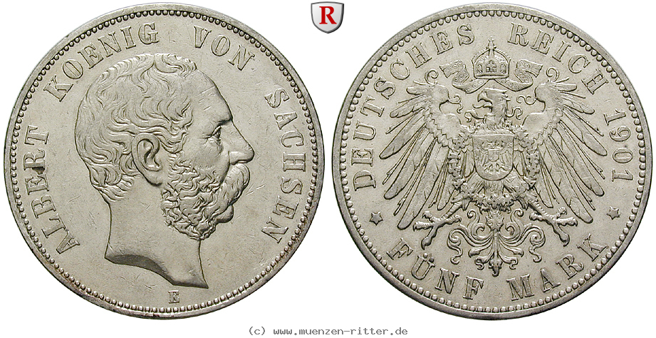 Klicken Sie auf das Bild um es auf Ihrem Rechner zu speichern deutsches-kaiserreich-albert-5-mark/58681.jpg