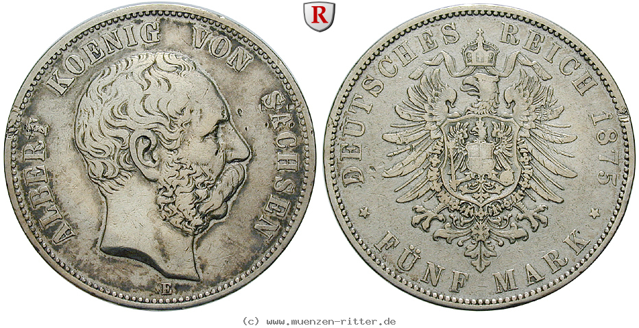 Klicken Sie auf das Bild um es auf Ihrem Rechner zu speichern deutsches-kaiserreich-albert-5-mark/59203.jpg