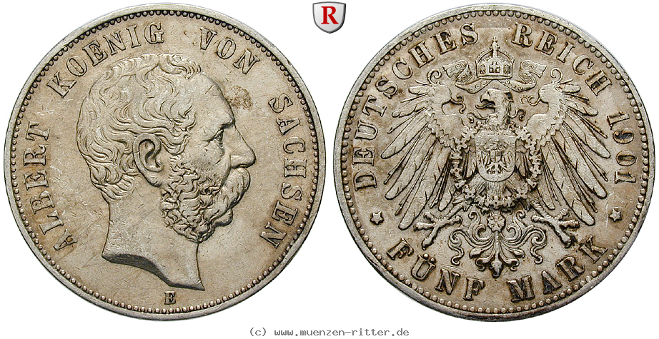 deutsches-kaiserreich-albert-5-mark/62902.jpg