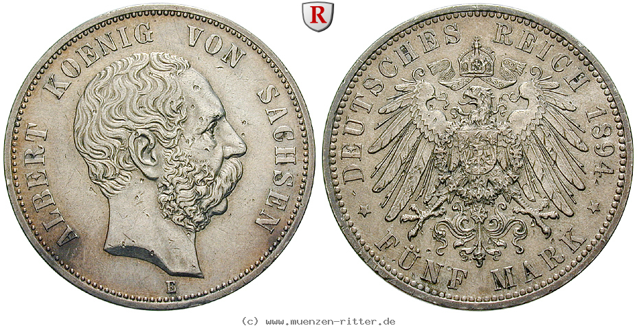 deutsches-kaiserreich-albert-5-mark/71370.jpg