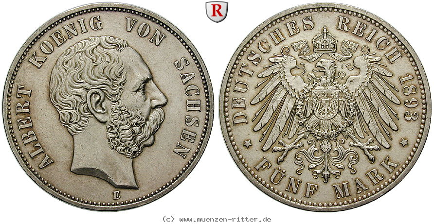 deutsches-kaiserreich-albert-5-mark/84905.jpg