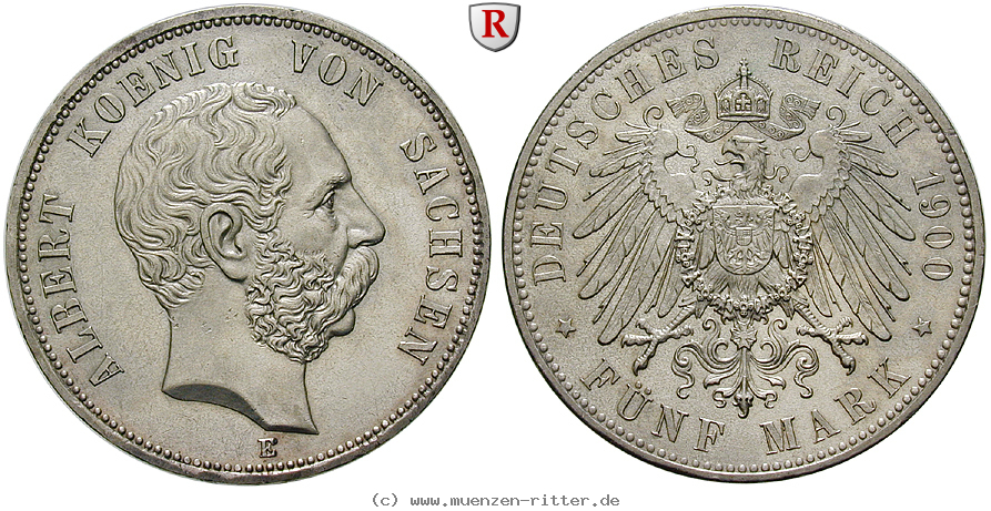 deutsches-kaiserreich-albert-5-mark/84908.jpg