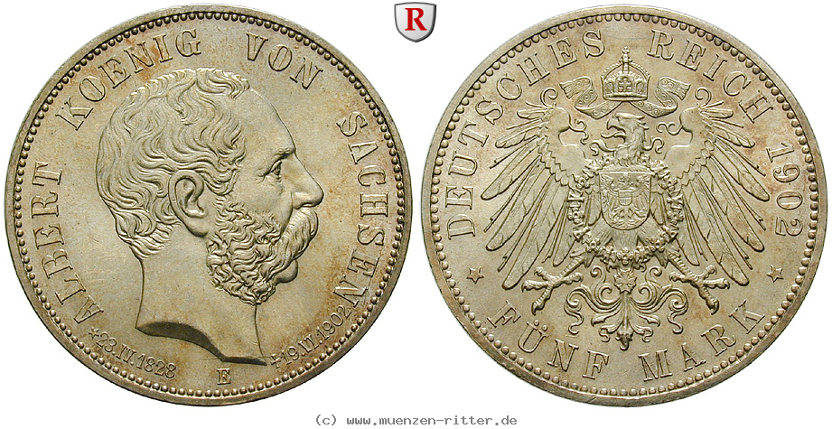 deutsches-kaiserreich-albert-5-mark/89605.jpg