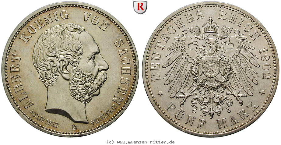 deutsches-kaiserreich-albert-5-mark/91525.jpg