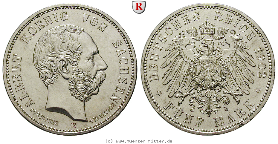 Klicken Sie auf das Bild um es auf Ihrem Rechner zu speichern deutsches-kaiserreich-albert-5-mark/94970.jpg
